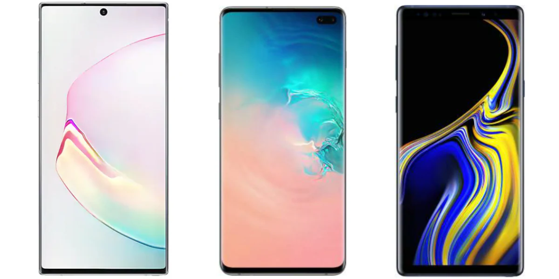 Galaxy S10 and Note10