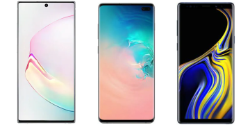 Galaxy S10 and Note10