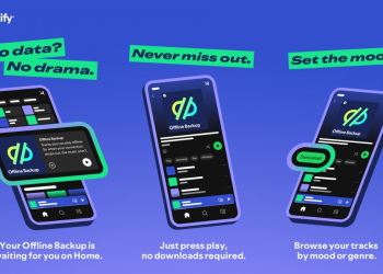Spotify Launches Offline Backup for Premium Users