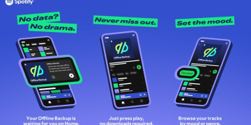 Spotify Launches Offline Backup for Premium Users