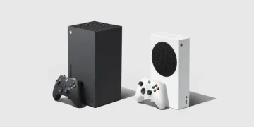 Xbox Consoles Black and White