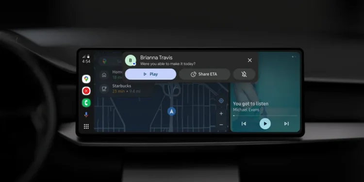 Android Auto Material You