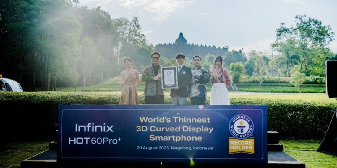 Infinix Hot 60 Pro+ Named World’s Thinnest Curved Display Phone
