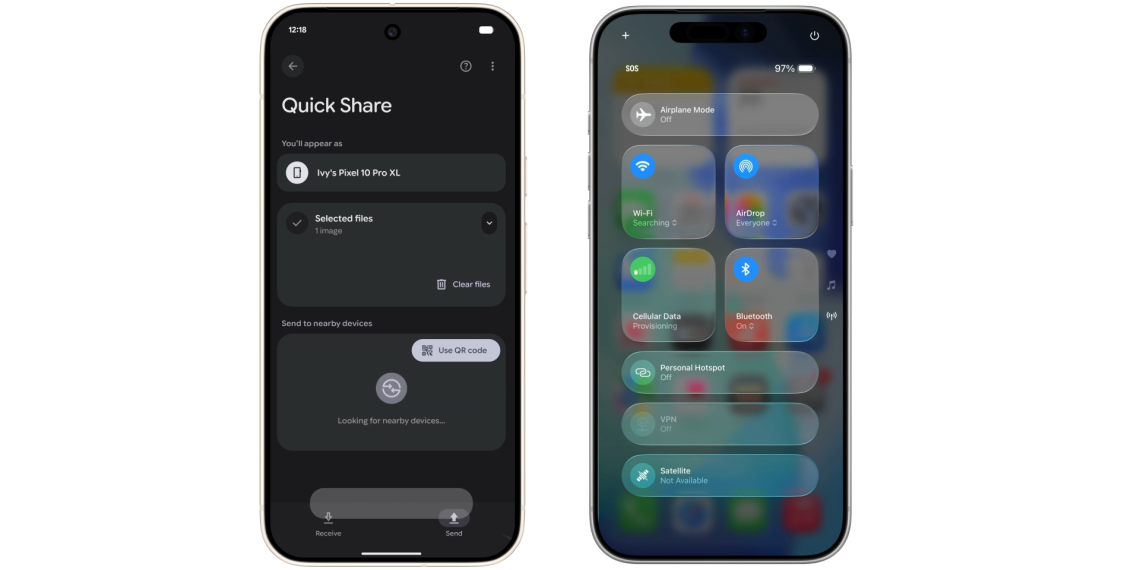 airdrop on android