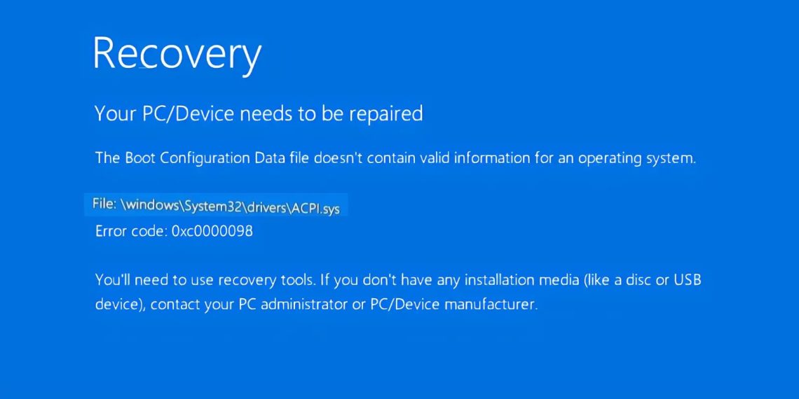 Microsoft Issues Critical Windows 11 Update for Recovery Tools