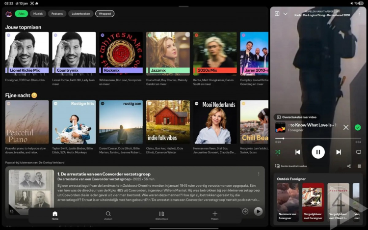 Spotify Rolls Out New UI for Android Tablets: A Quality Upgrade